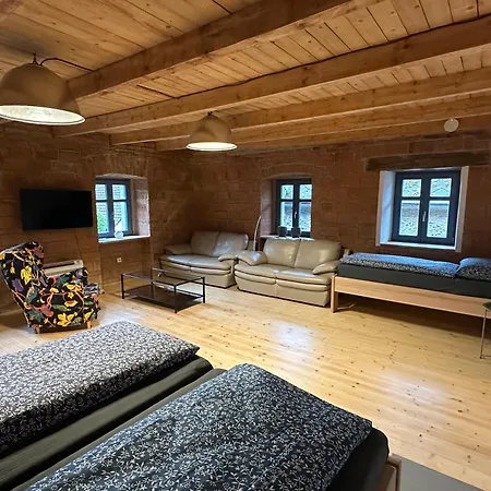 度假居 Albrechtice A,b,c Sumava 苏斯塞